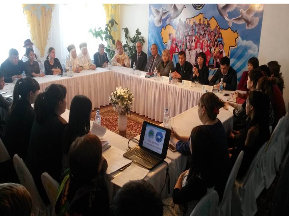 Руководитель Управления внутренней политики ВКО Н. Краснобаева в гостях у Дома Дружбы