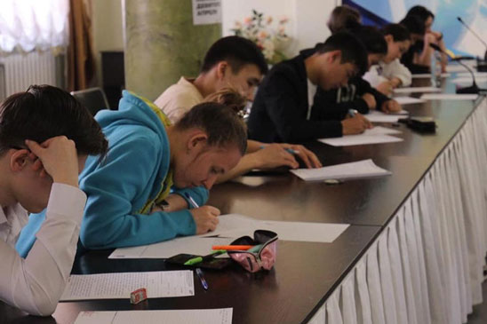 Тотальный диктант в Усть-Каменогорске 