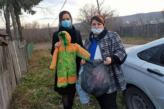 Волонтеры спешат на помощь 