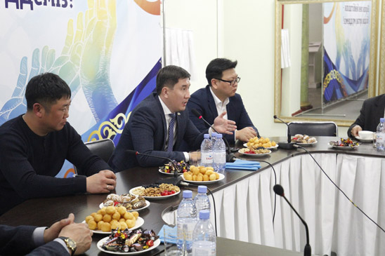 Знакомство с новым председателем