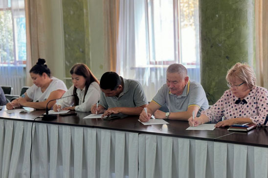 Достық үйіндегі жалпықазақстандық ашық диктант