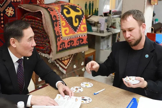 Официальная встреча с Маратом Азильхановым 