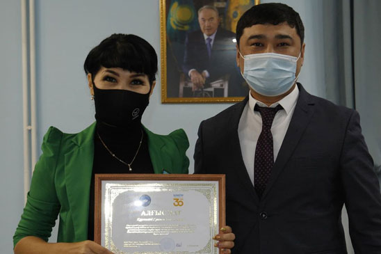 В честь 30-летия Независимости РК 