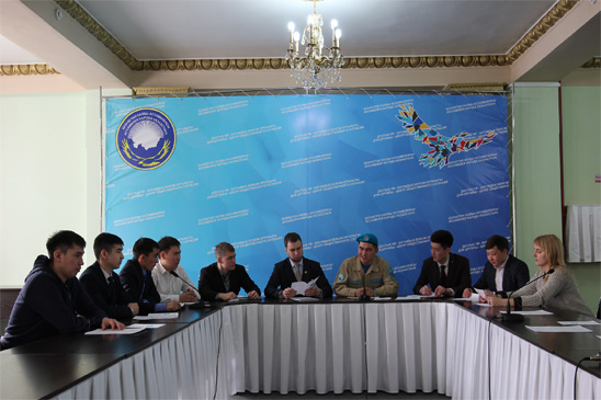 Рабочее заседание по открытию военно-патриотического клуба «Айбын» 
