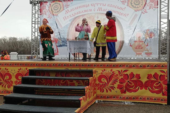 Зиму проводили, а весну встретили