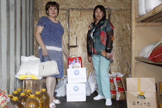 Түркістан облысы Арыс қаласына Ассамблеяның қайырымдылық көмегі