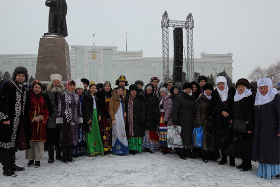 Официальное открытие года юбилея Абая Кунанбаева