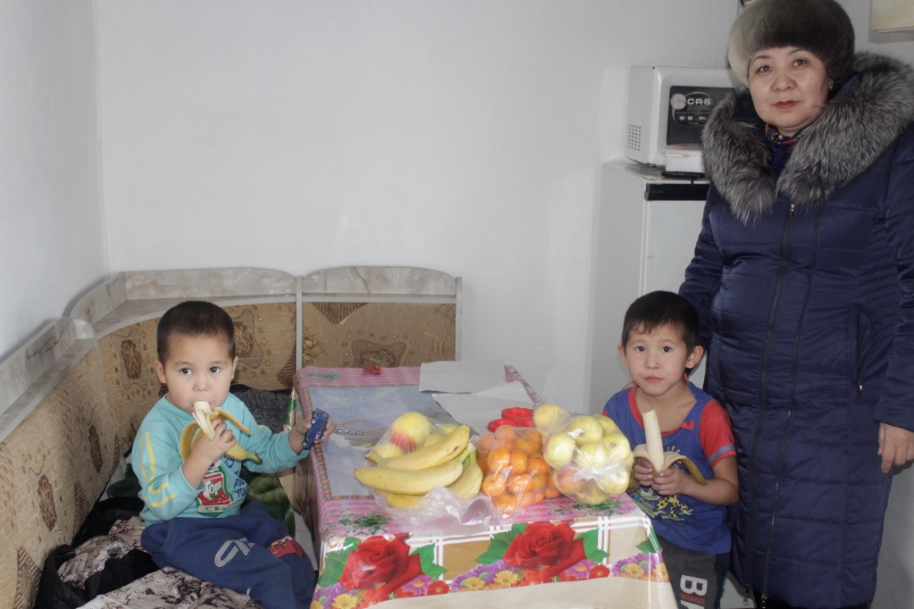 Оказали помощь многодетной  матери