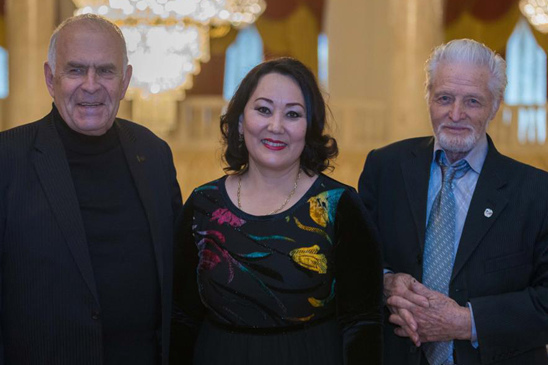 Потомки Абая стали участниками торжественной церемонии